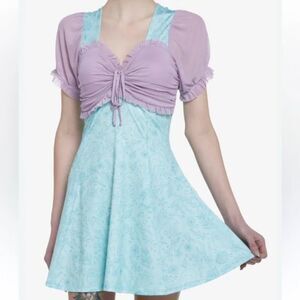 Disney Her Universe Little Mermaid Dress – Ariel Puff Sleeve Disneybound (XS)
